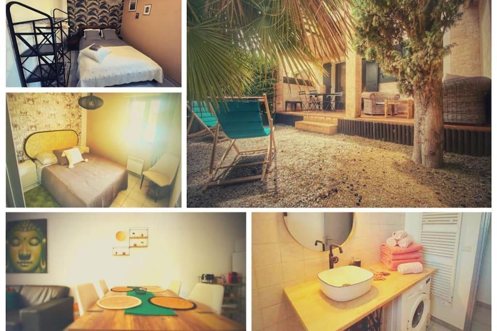 Cocoon'Isle - Jardinet- Jacuzzi LʼIsle-sur-la-Sorgue Exterior foto